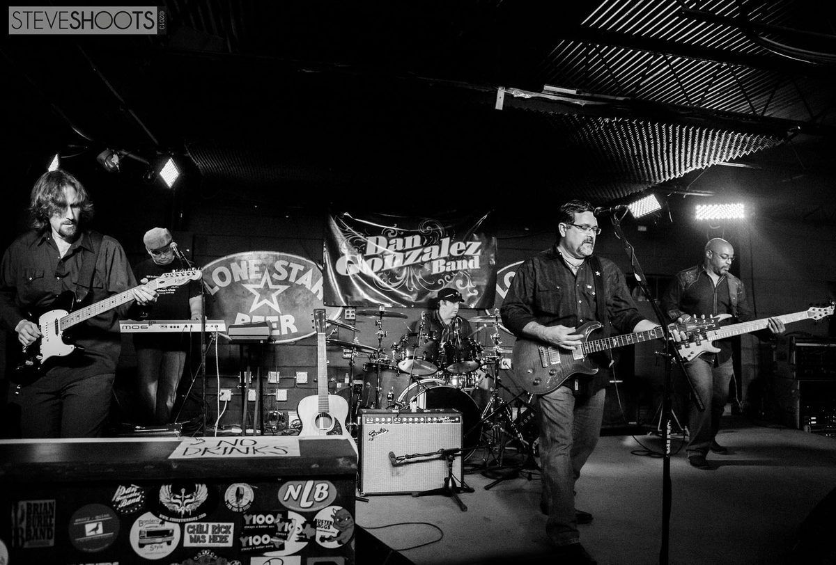 Dan Gonzalez Band on stage